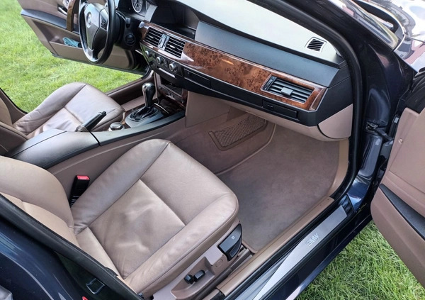 BMW Seria 5 cena 27900 przebieg: 242708, rok produkcji 2007 z Lublin małe 22
